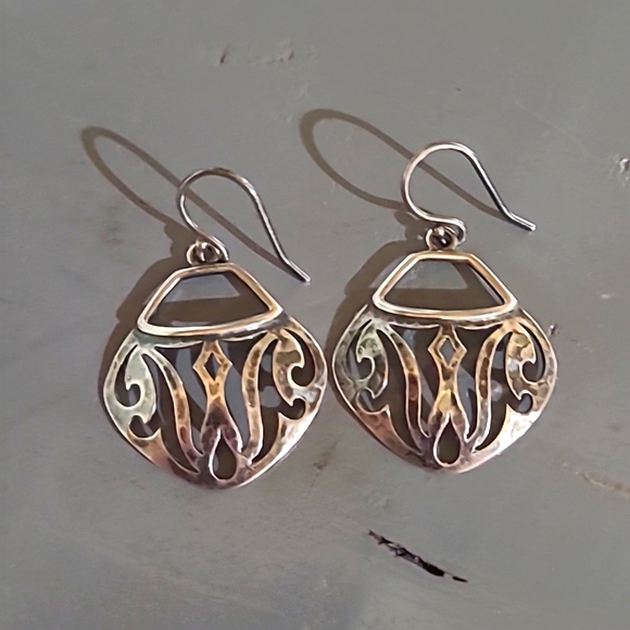 Silpada Sterling Silver 925 Parisian Bistro Earrings W2438 - Picture 7 of 7